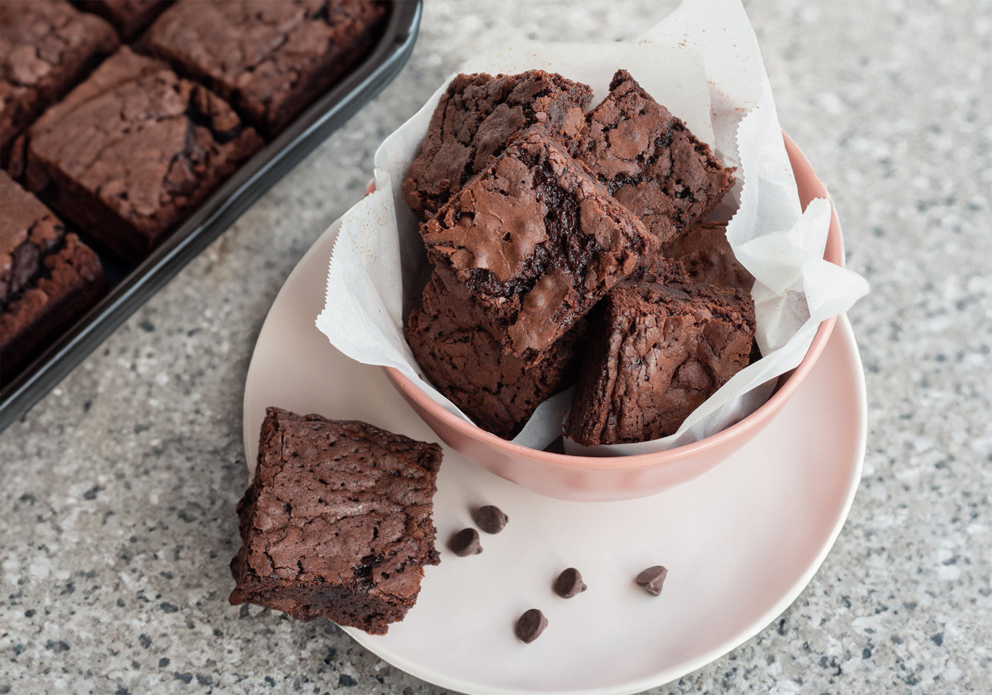 Chocolate Pumpkin Brownies