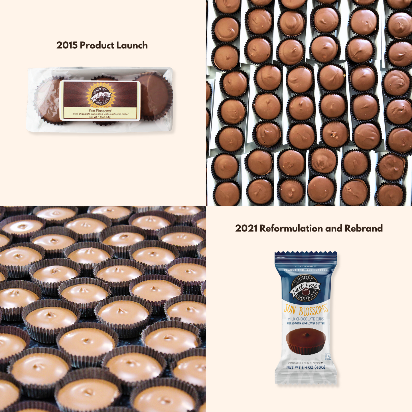 Sunflower butter cups