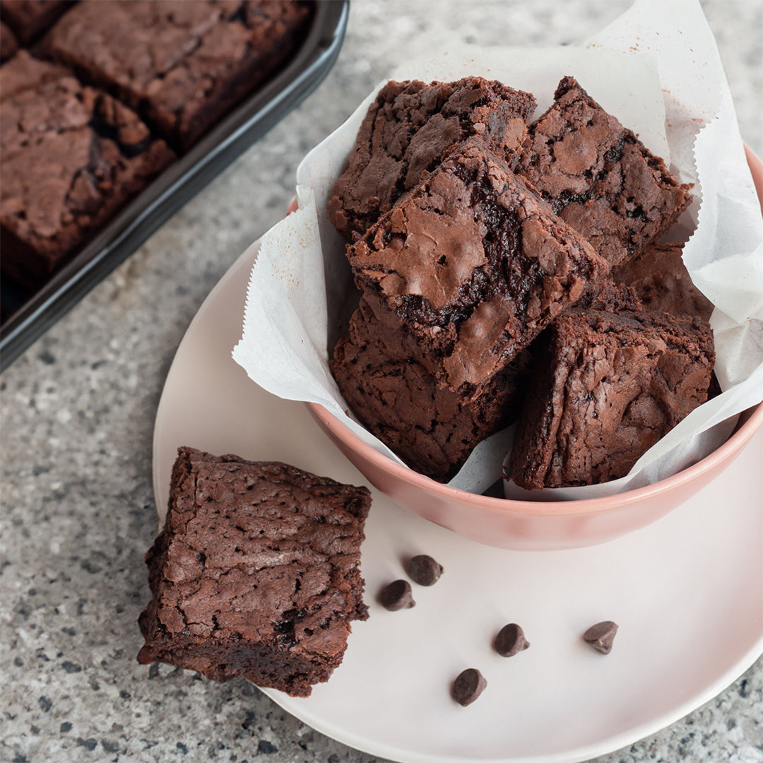 Chocolate Pumpkin Brownies