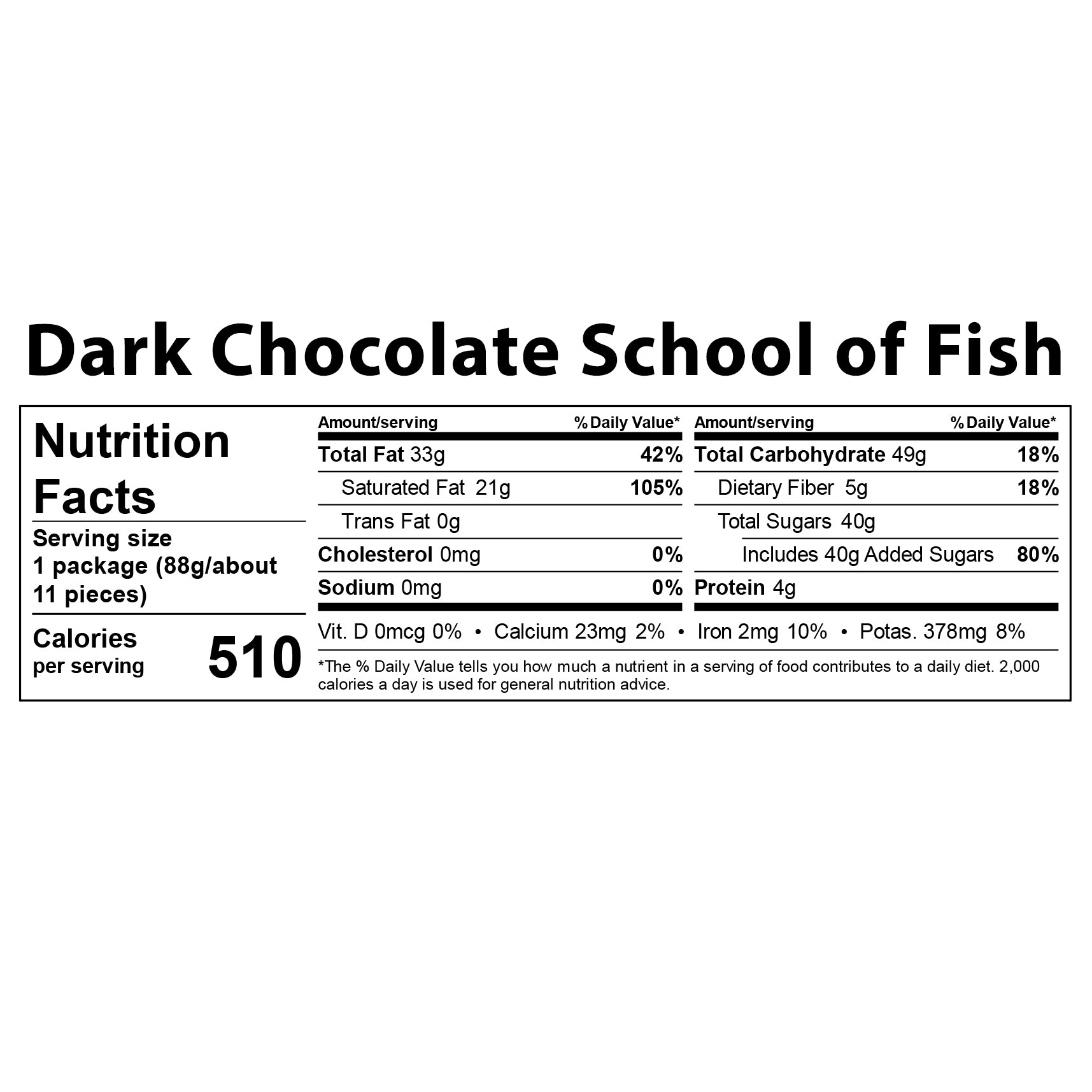 School of Fish – Vermont Nut Free Chocolates