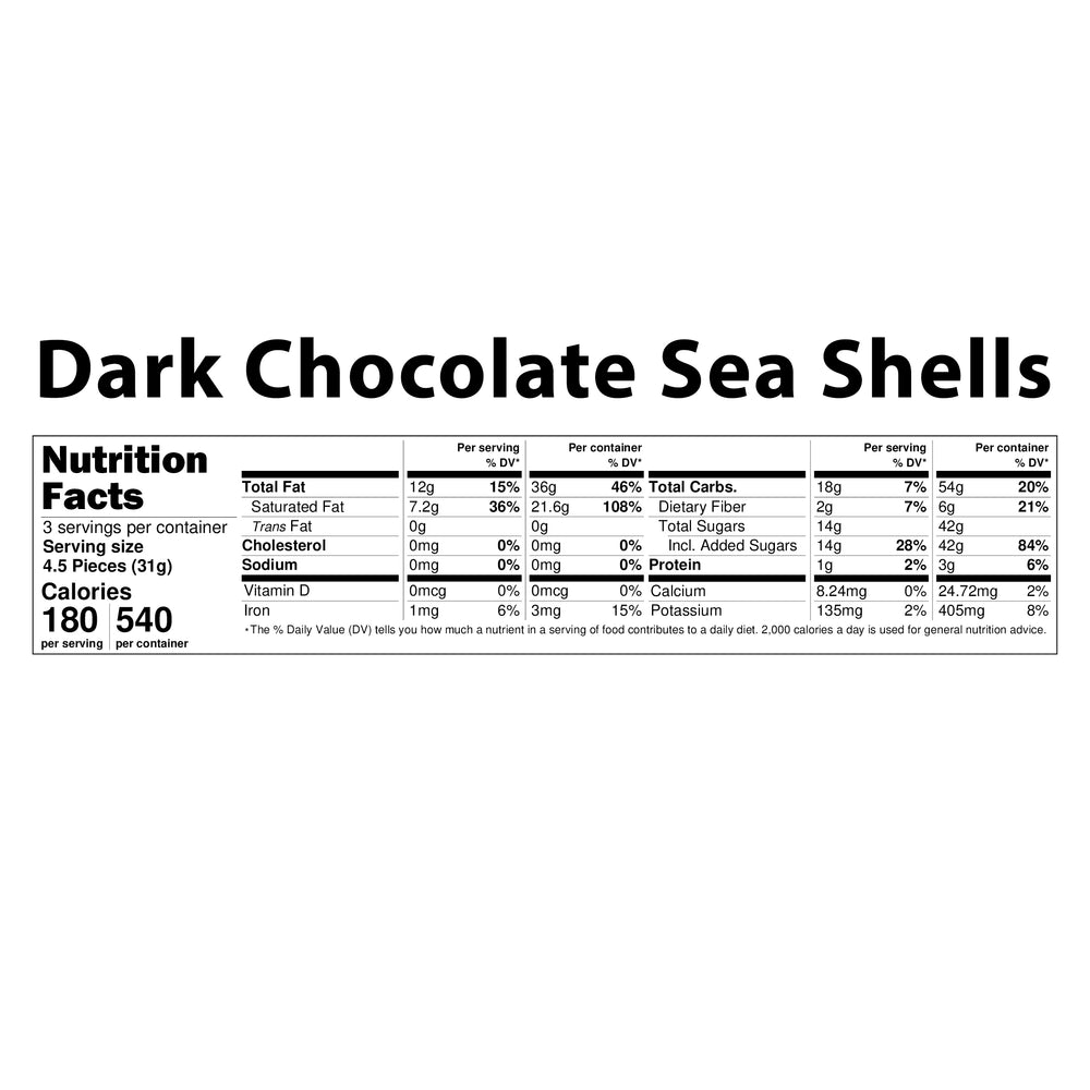 
                  
                    Chocolate Sea Shells
                  
                