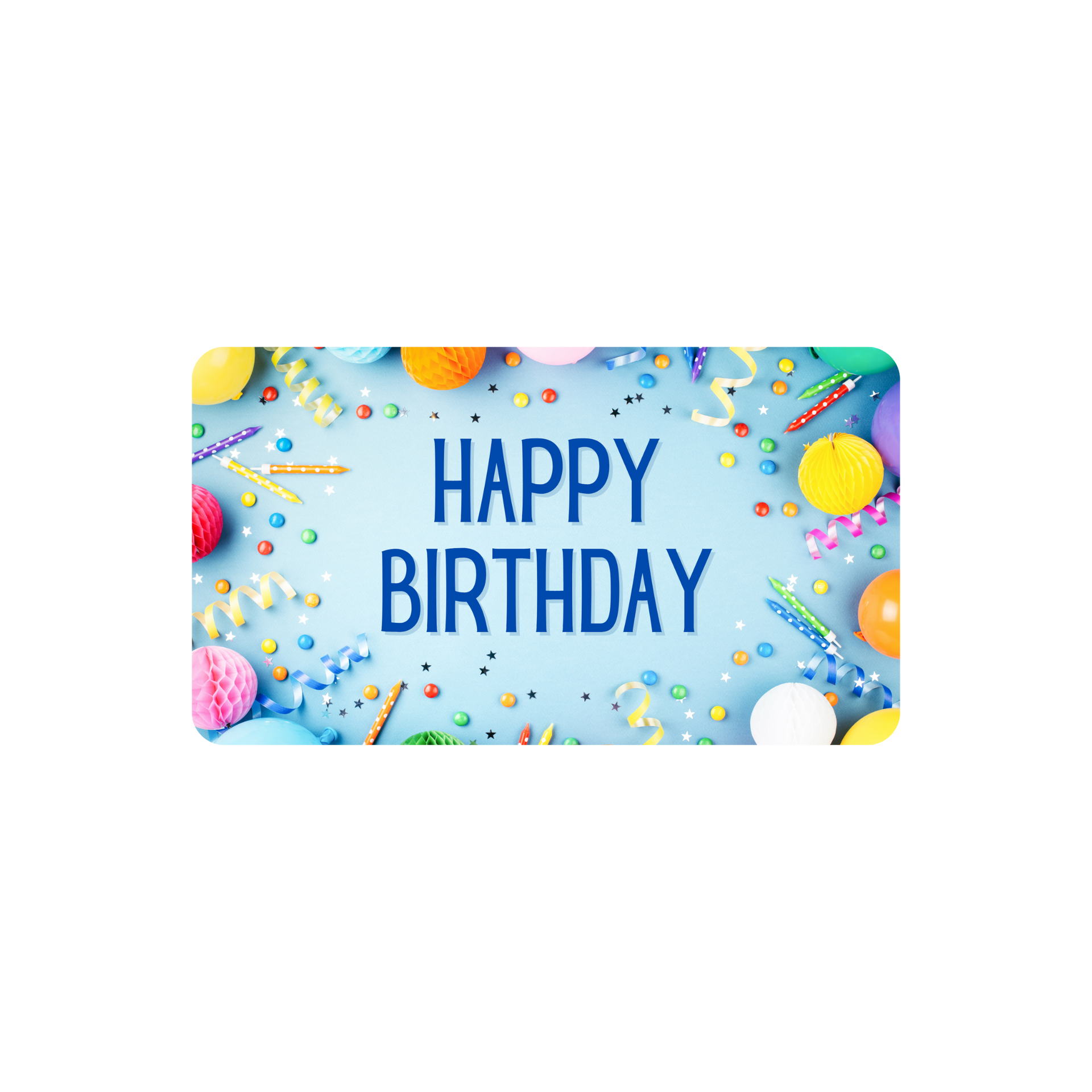 Vermont Nut Free Chocolates Happy Birthday Gift Card