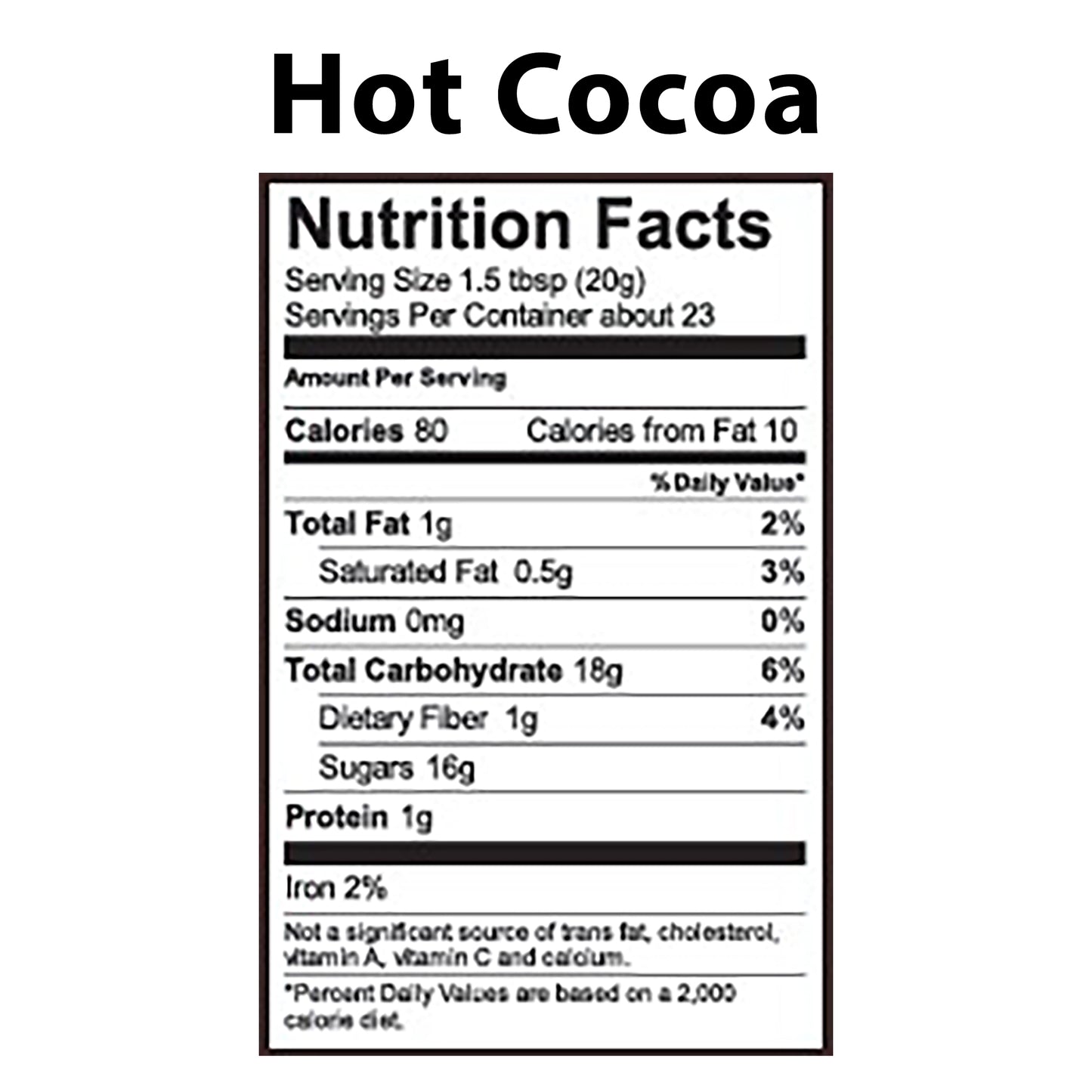 
                  
                    Hot Cocoa Mix
                  
                