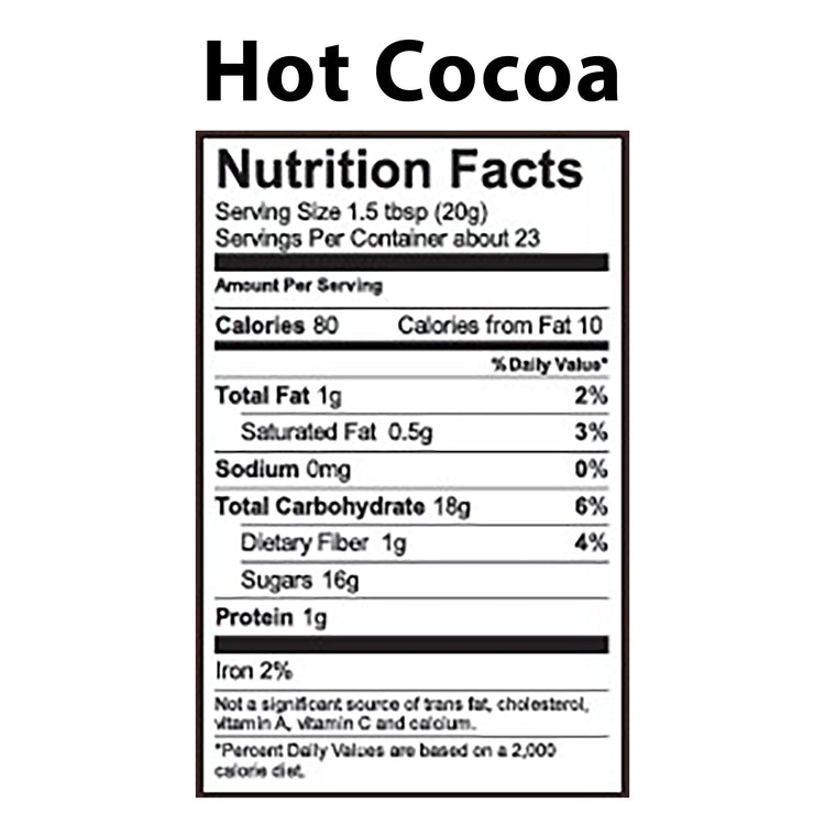 Hot Cocoa Mix – Vermont Nut Free Chocolates
