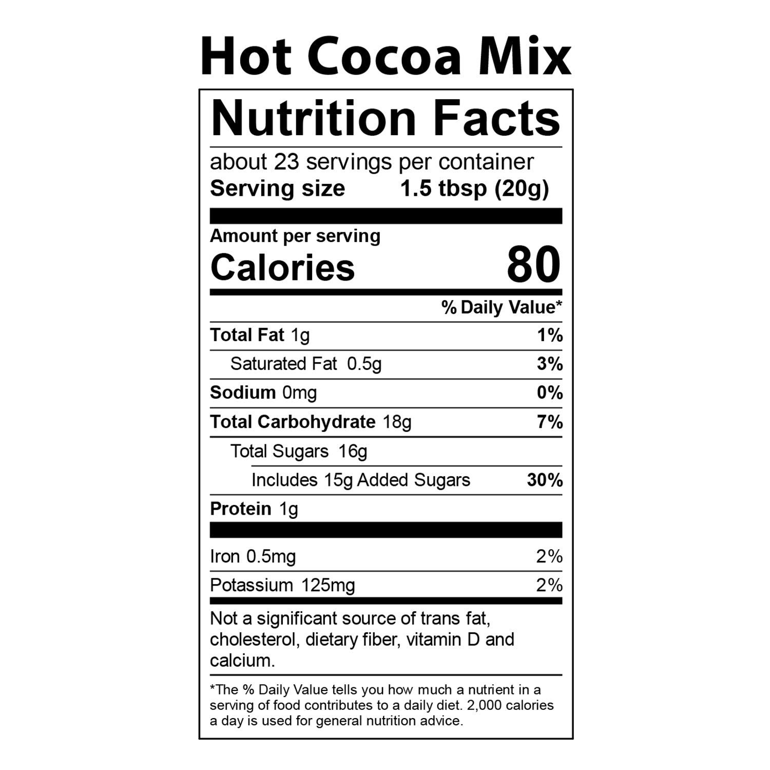 Hot Cocoa Mix – Vermont Nut Free Chocolates