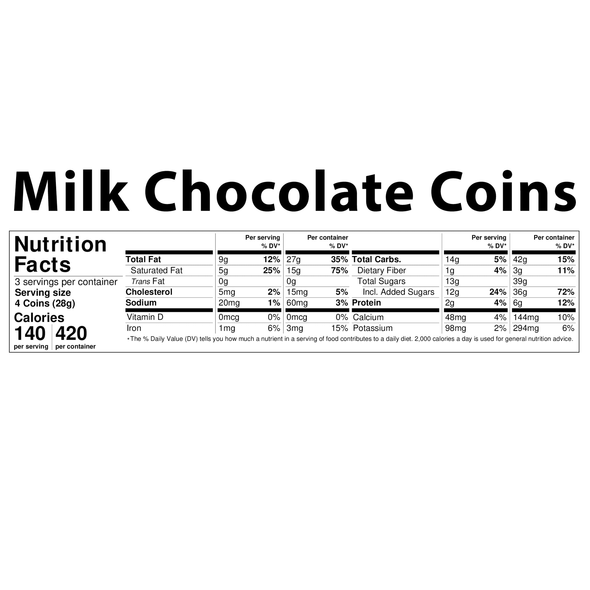 Chocolate Coins Vermont Nut Free Chocolates