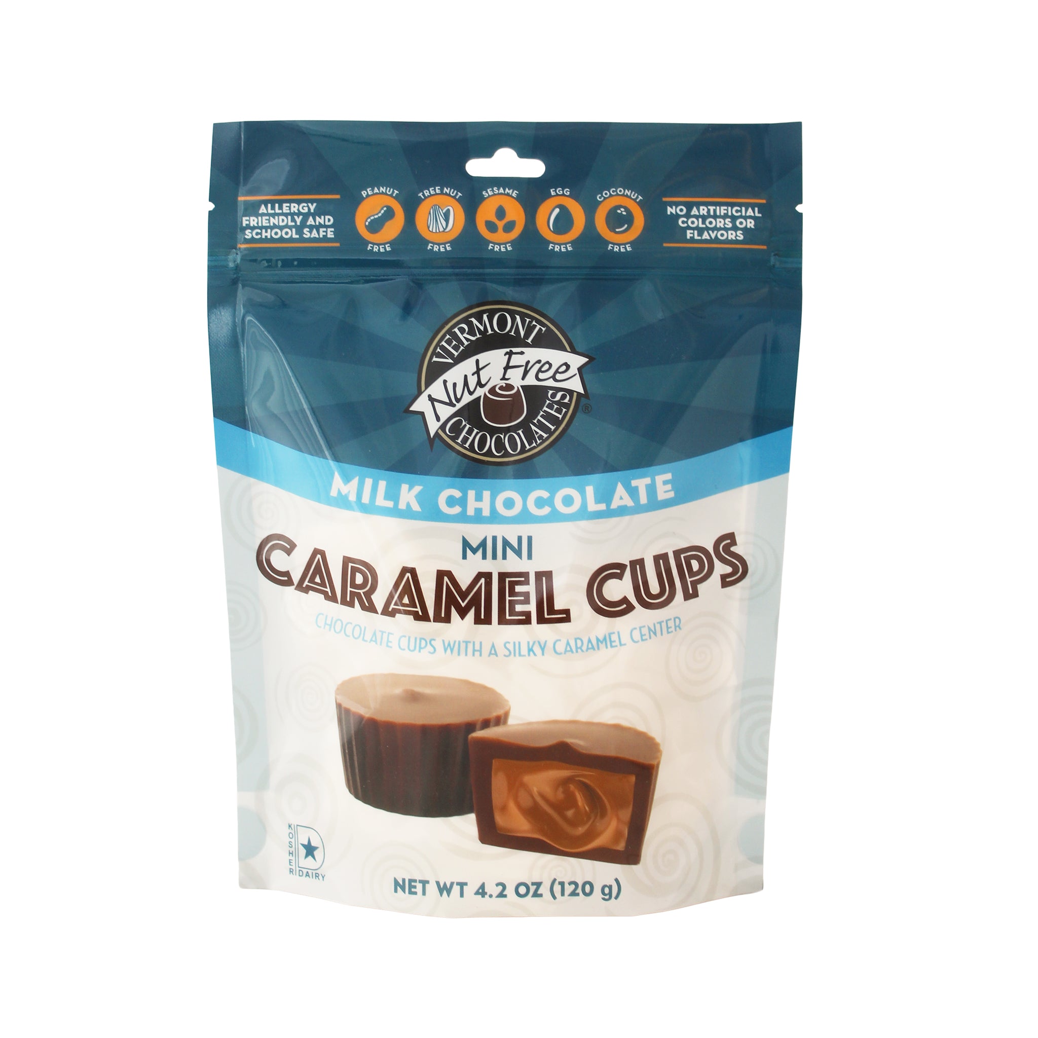 Mini Caramel Cups – Vermont Nut Free Chocolates
