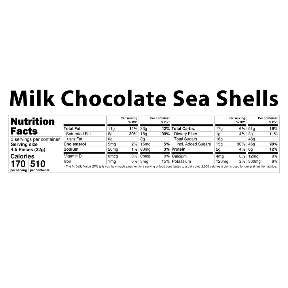 
                  
                    Chocolate Sea Shells
                  
                