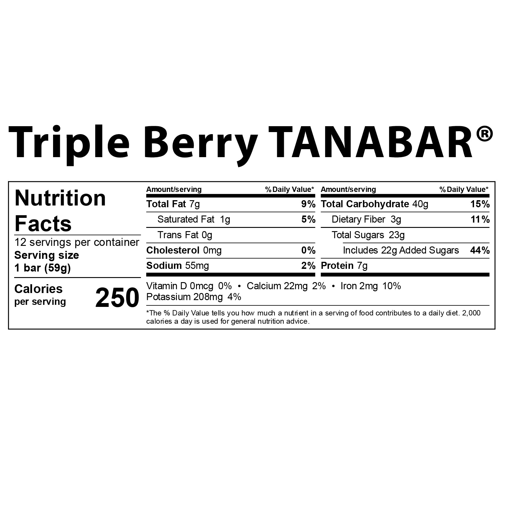 TANABAR® Granola Bars - Box of 12 – Vermont Nut Free Chocolates