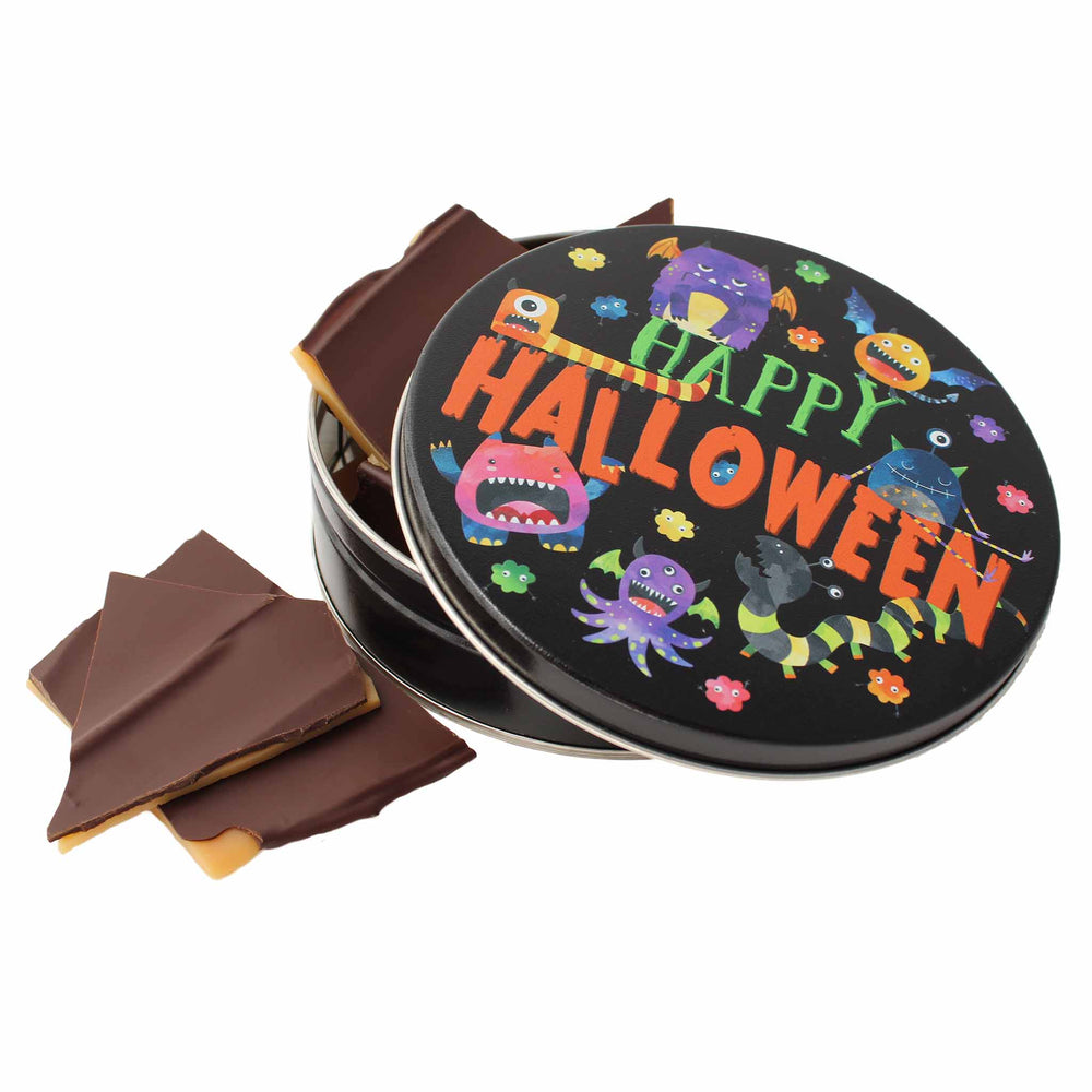 Halloween Toffee Crunch Bark