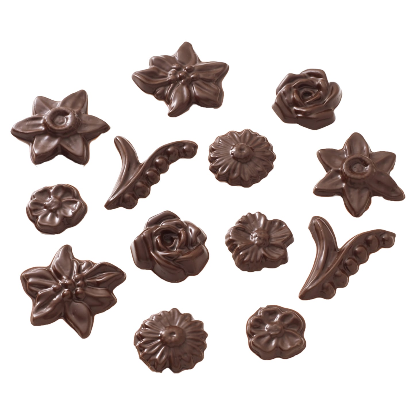 Chocolate Mold: Flowers