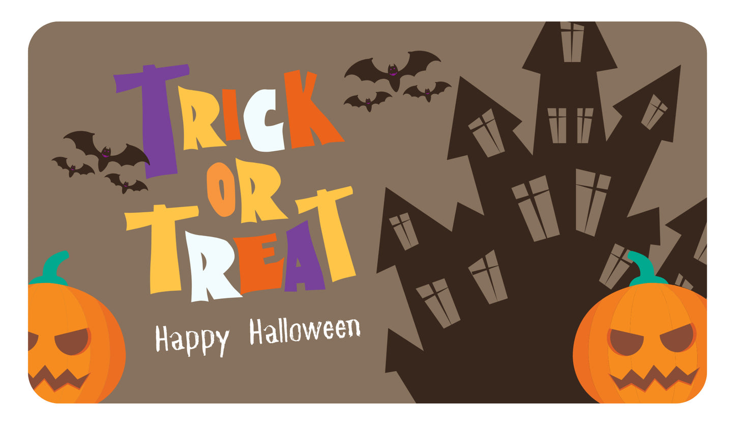 Vermont Nut Free Chocolates "Halloween" Gift Card