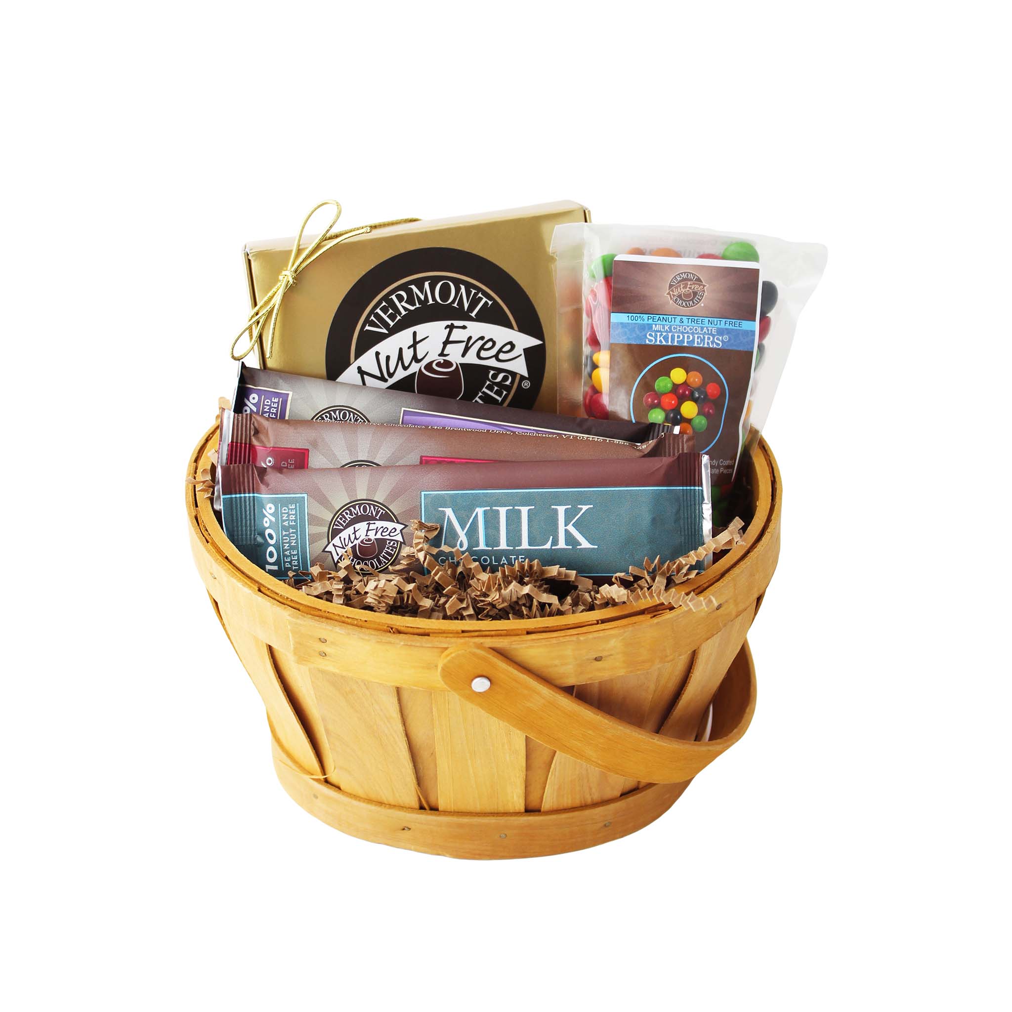 Gift Baskets Vermont Nut Free Chocolates